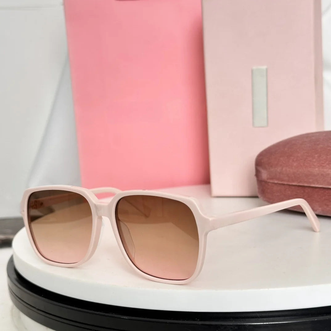 Girls Eyes High Appearance Perfect Gifts Sunglasses Polarized Glasses Goggles High End Feel Face Slimming Retro Large Frames