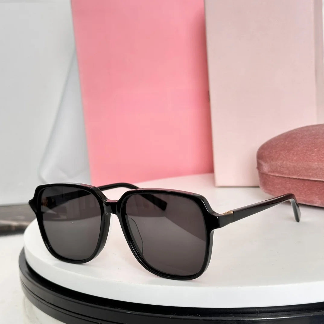 Girls Eyes High Appearance Perfect Gifts Sunglasses Polarized Glasses Goggles High End Feel Face Slimming Retro Large Frames