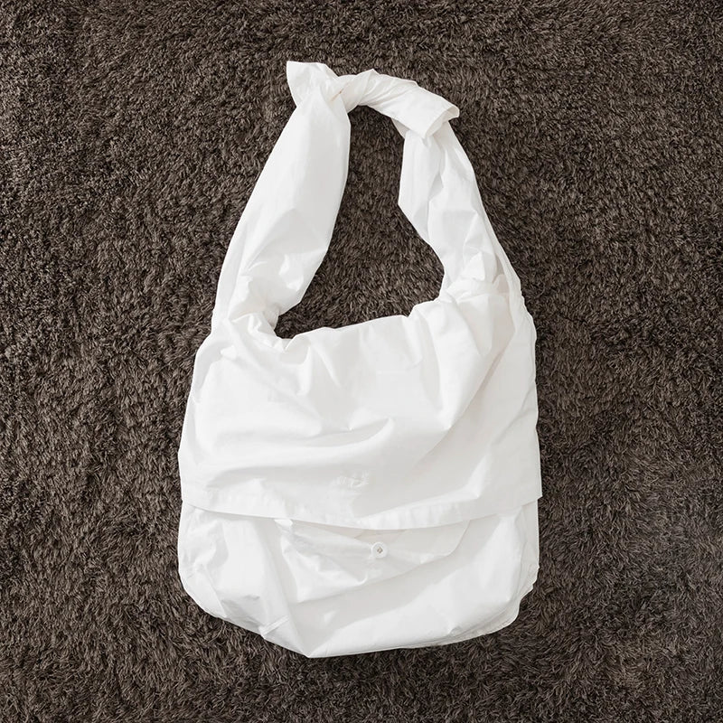 CMF functional pure cotton large pocket shoulder satchel splicing long sleeve shirt