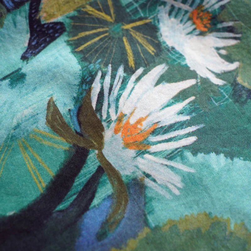 Sauce Zhan  Aloha Shirt Hawaiian Shirt Summer Mens Shirts Beach Casual Breathable Pure Cotton loose fit