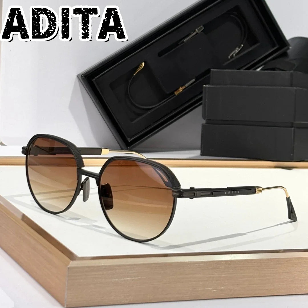 EPLX17 Top High Quality Sunglasses For Men And Women Epiluxury.17 DTS017 SIZE 53-18 Titanium Style Fashion Design With Box