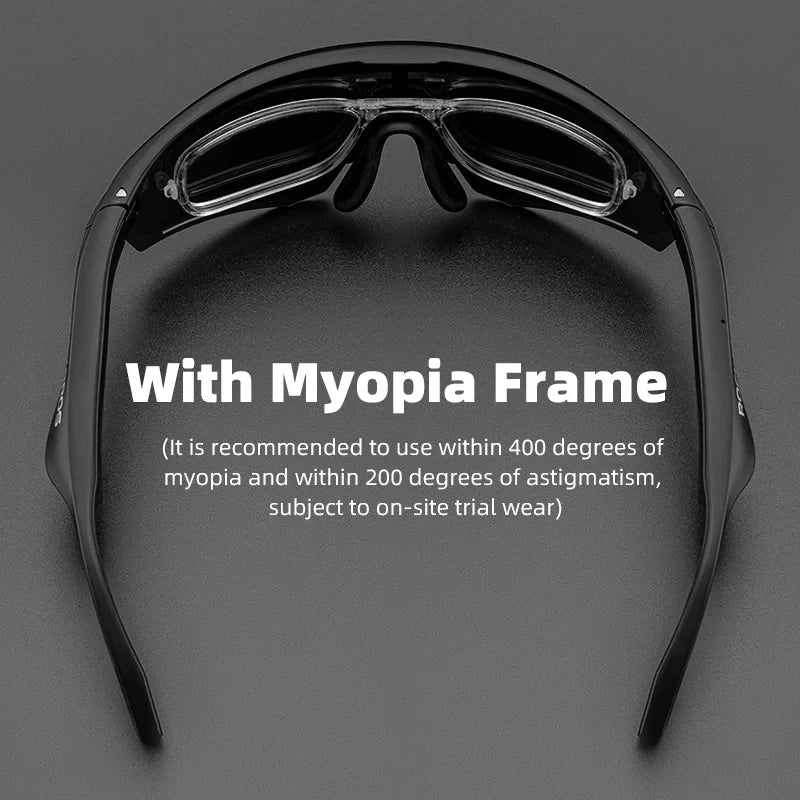 ROCKBROS Cycling Glasses Polarized Photochromic Wireless Bluetooth Sunglasses Men Women Outdoor Sports UV400 Goggles Cycling Eye